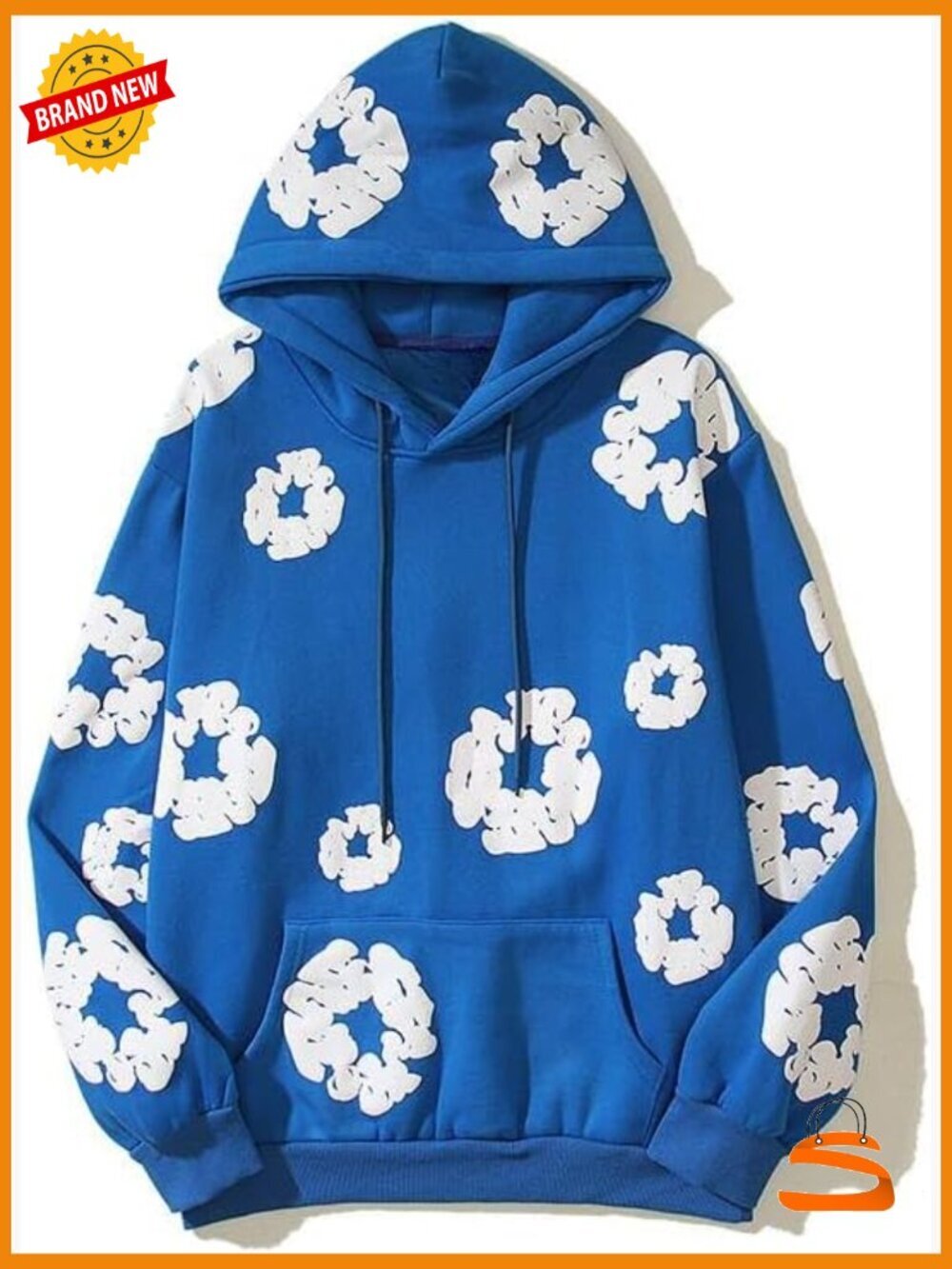 Y2K Retro Unisex Harajuku Hoodie Oversized Zip Up Streetwear